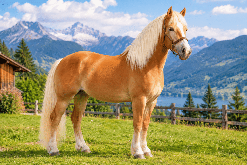 Haflinger Horse