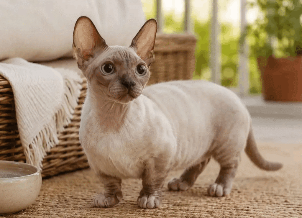 Minskin - Hairless cat breed