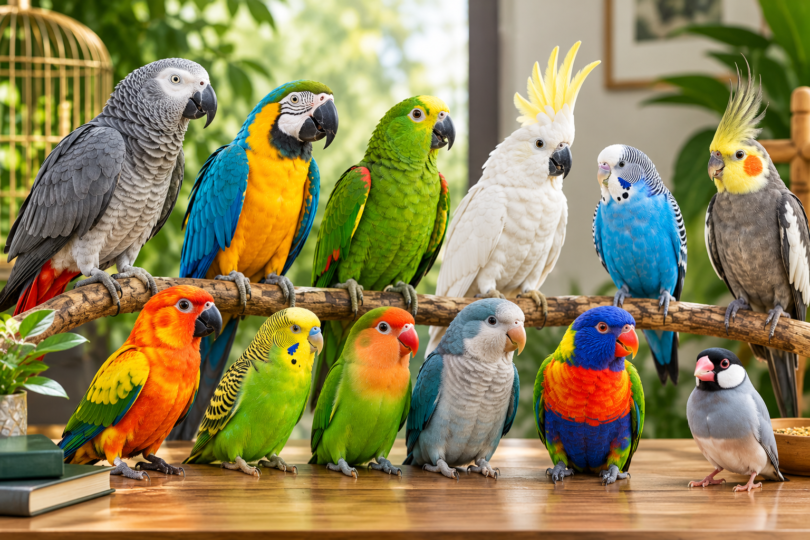 Talking Birds Species